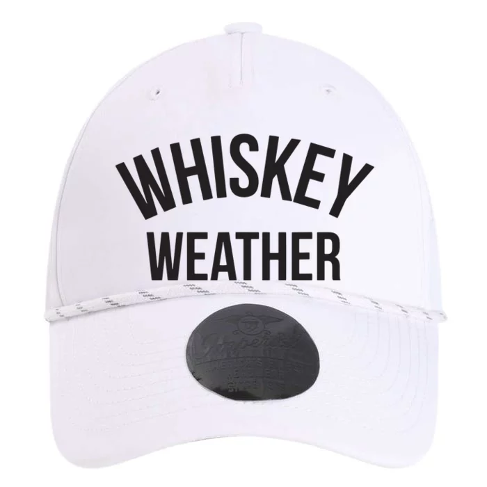 Funny Whiskey Weather Winter Holiday Performance The Dyno Cap