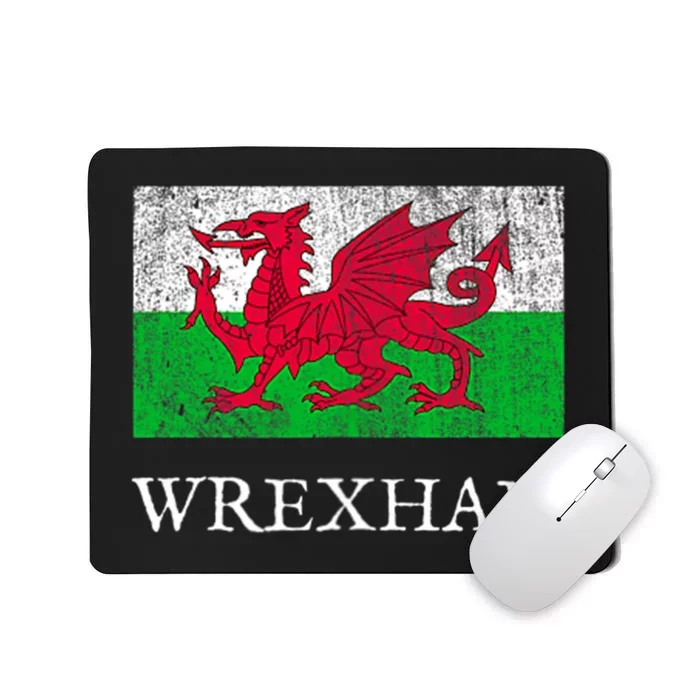 Football Wales Welsh Soccer Jersey Retro Vintage Mousepad