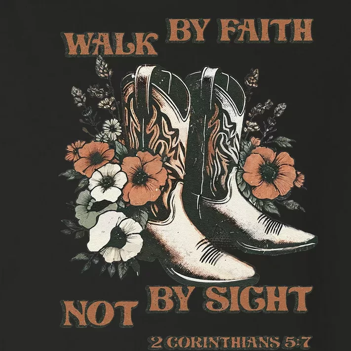 Faith We Walk By Faith Not By Sight Christian Toddler Long Sleeve Shirt