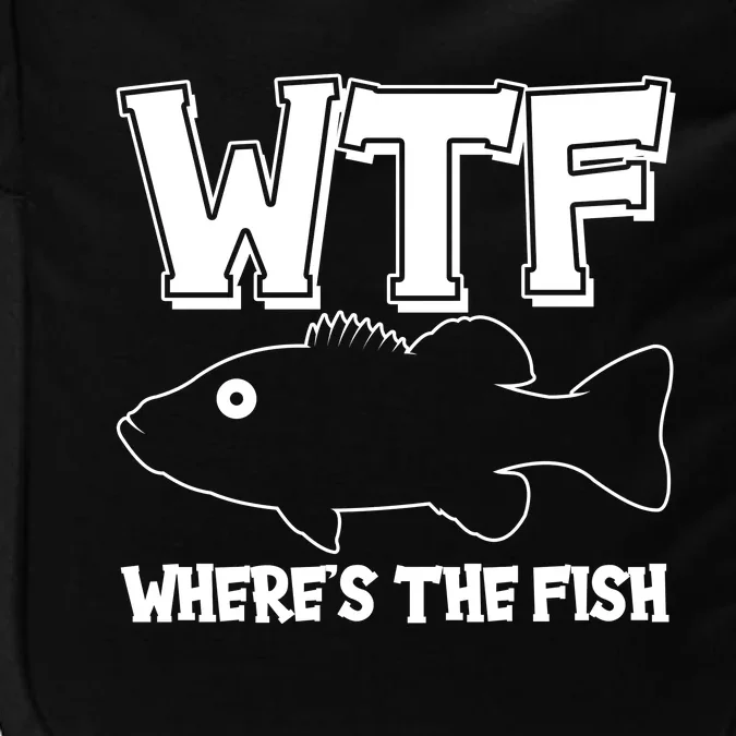 Funny WTF Wheres The Fish Impact Tech Backpack