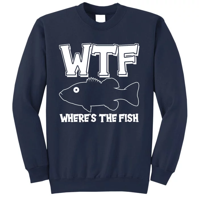 Funny WTF Wheres The Fish Sweatshirt