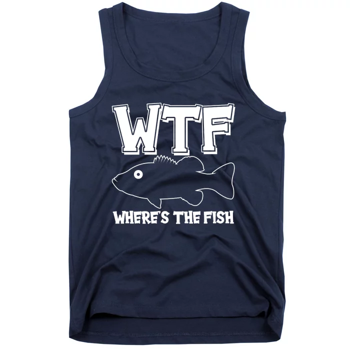 Funny WTF Wheres The Fish Tank Top