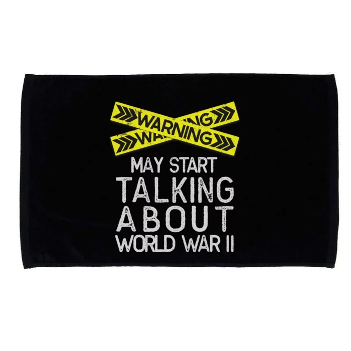 Funny World War Two, Funny History Tee, History Lover Microfiber Hand Towel