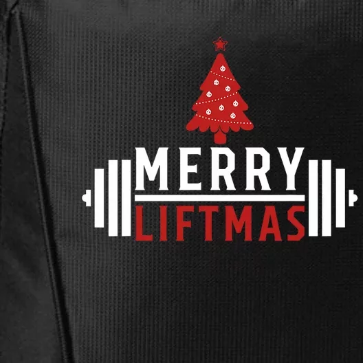 Funny Weightlifting Weight Lifters Merry Liftmas Christmas City Backpack