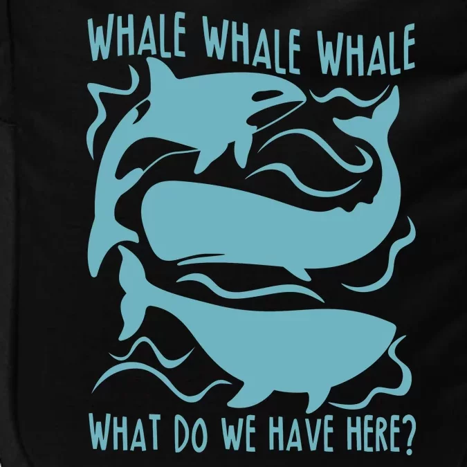 Funny Whale What Do We Have Here Impact Tech Backpack