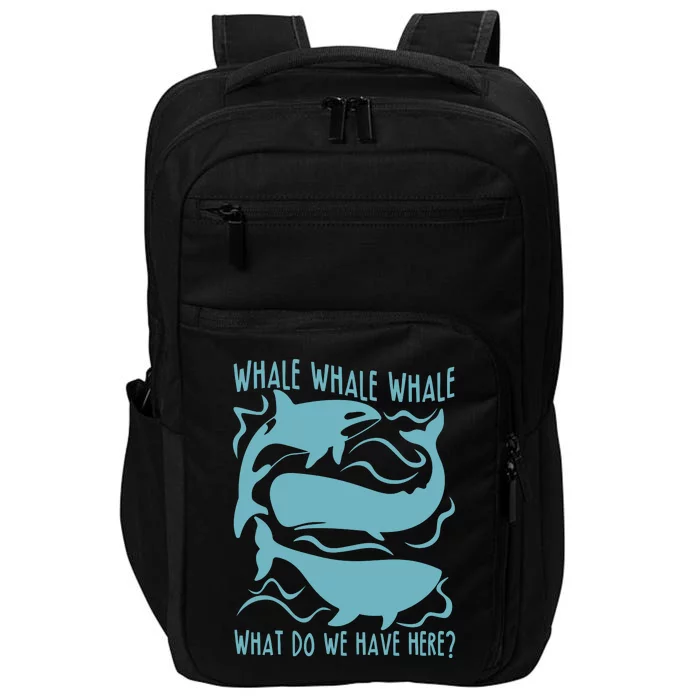 Funny Whale What Do We Have Here Impact Tech Backpack