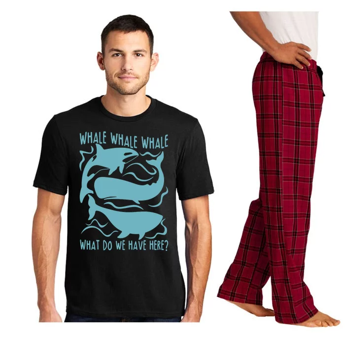 Funny Whale What Do We Have Here Pajama Set