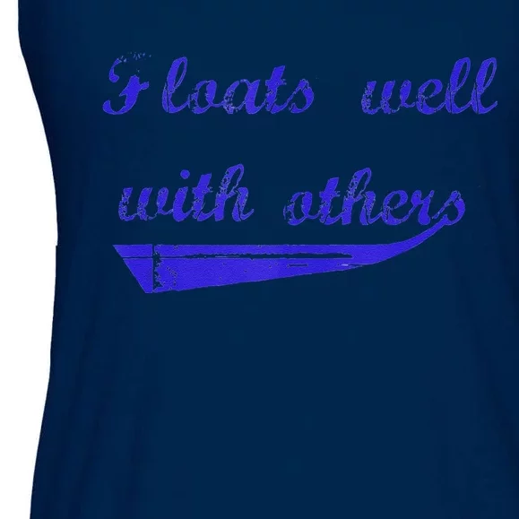 Floats Well With Others Ladies Essential Flowy Tank