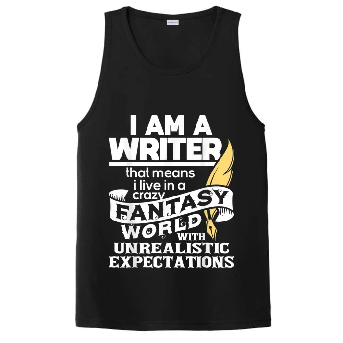 Fantasy World With Unrealistic Expectations Author Writer Performance Tank