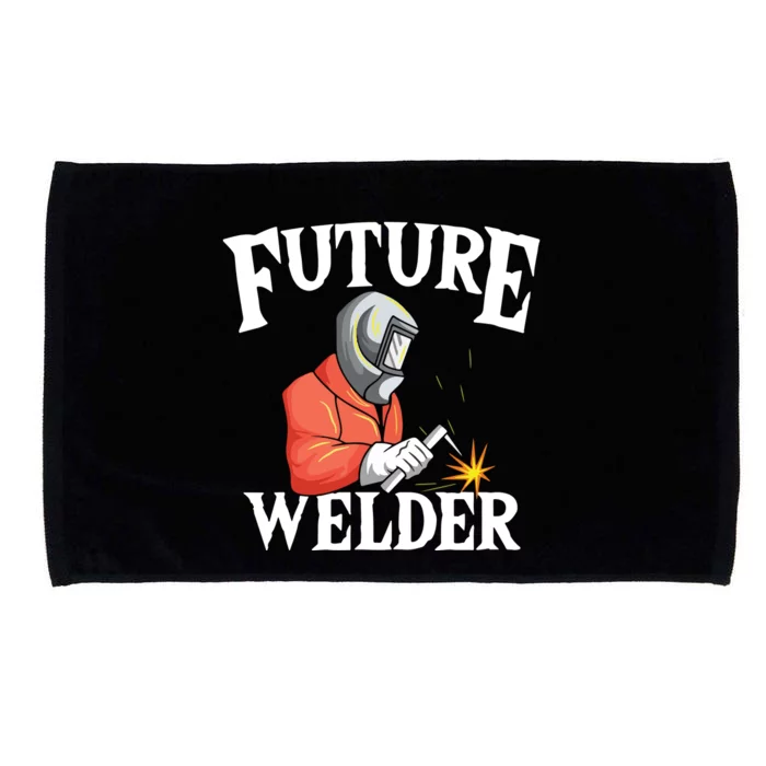 Future Welder Welding Helmet Metal Fabrication Fusing MIG Microfiber Hand Towel