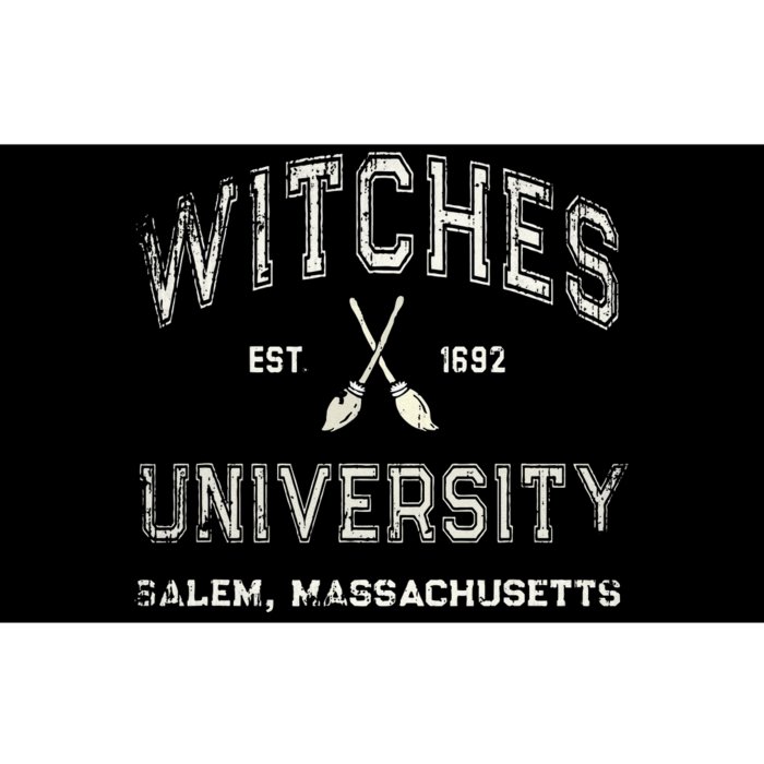 Funny Wiccan WITCHES UNIVERSITY Salem Massachusetts Witch Bumper Sticker