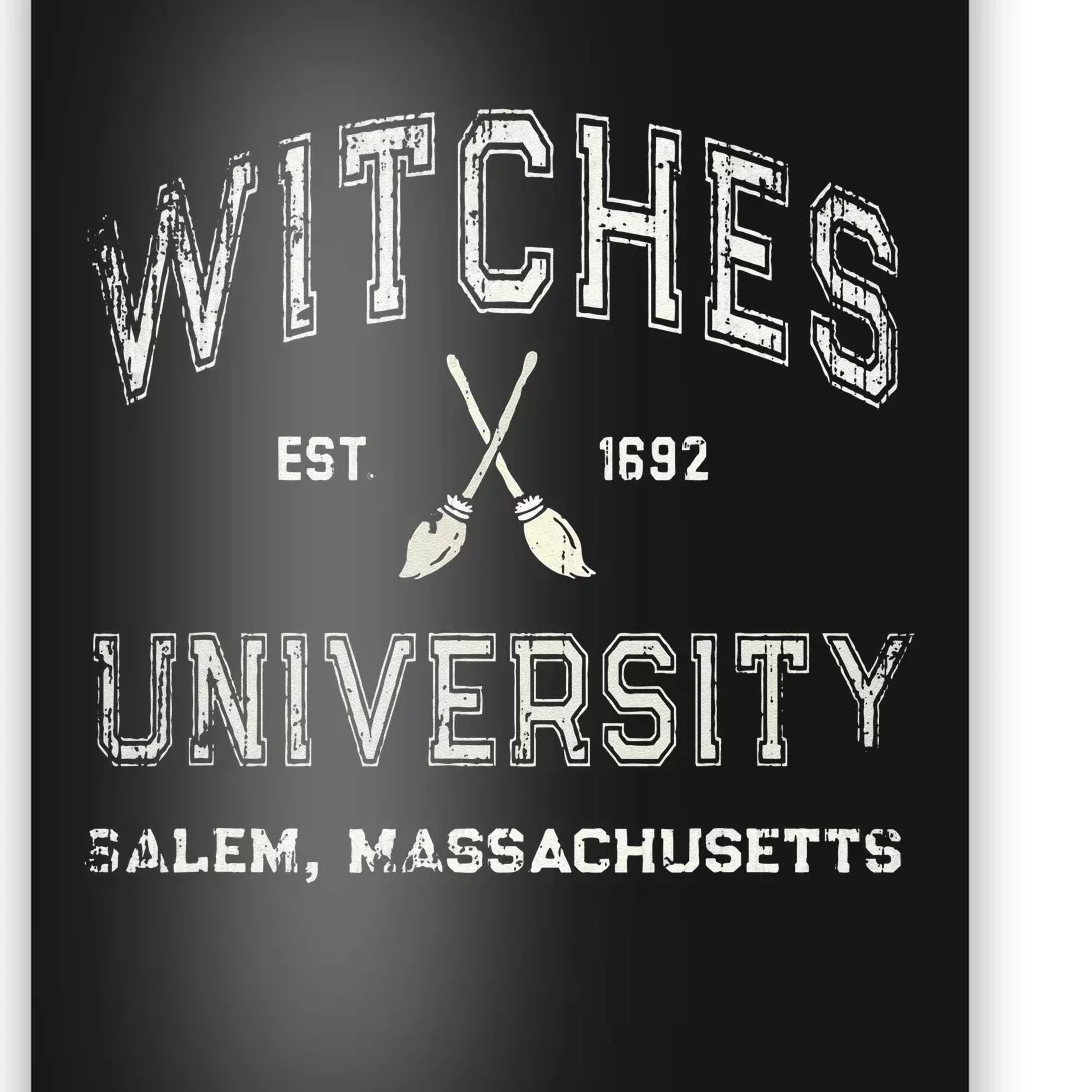 Funny Wiccan WITCHES UNIVERSITY Salem Massachusetts Witch Poster