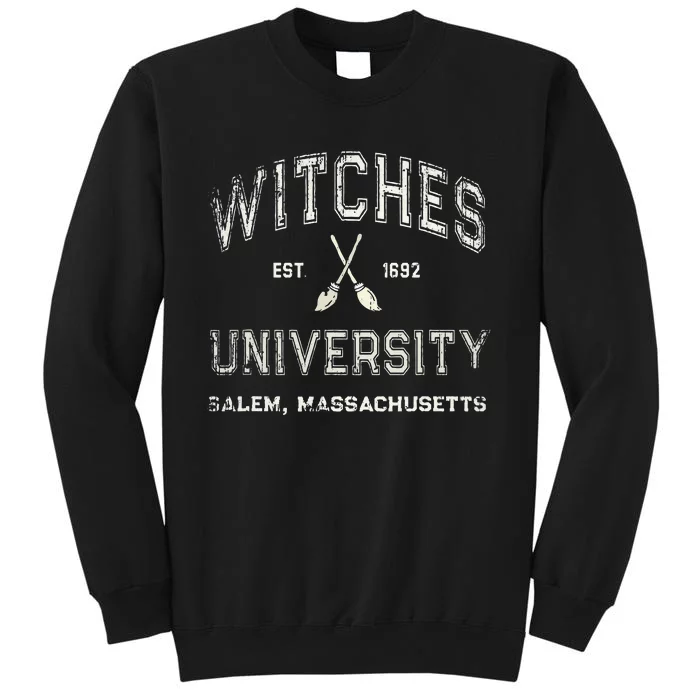 Funny Wiccan WITCHES UNIVERSITY Salem Massachusetts Witch Tall Sweatshirt