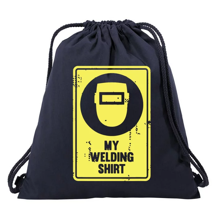 Funny Welder Who Loves Welding Drawstring Bag