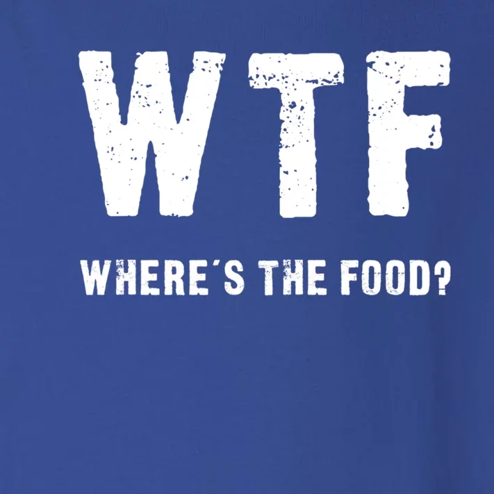 Funny Wtf Wheres The Food Gift Toddler Long Sleeve Shirt