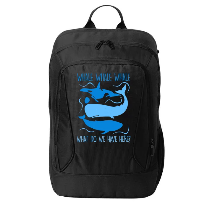 Funny Whale Whale Whale What Do We Have Here? City Backpack