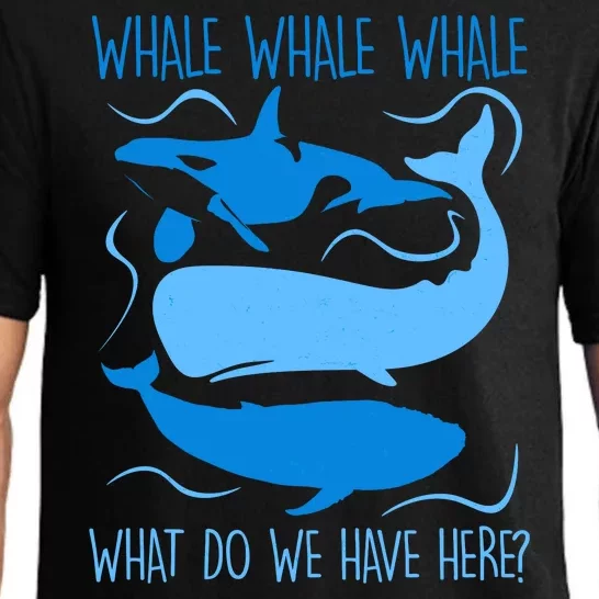 Funny Whale Whale Whale What Do We Have Here? Pajama Set