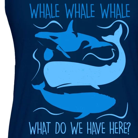 Funny Whale Whale Whale What Do We Have Here? Ladies Essential Flowy Tank