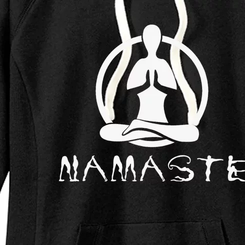 funny Workout Yoga Namaste Yoga Women's Fleece Hoodie