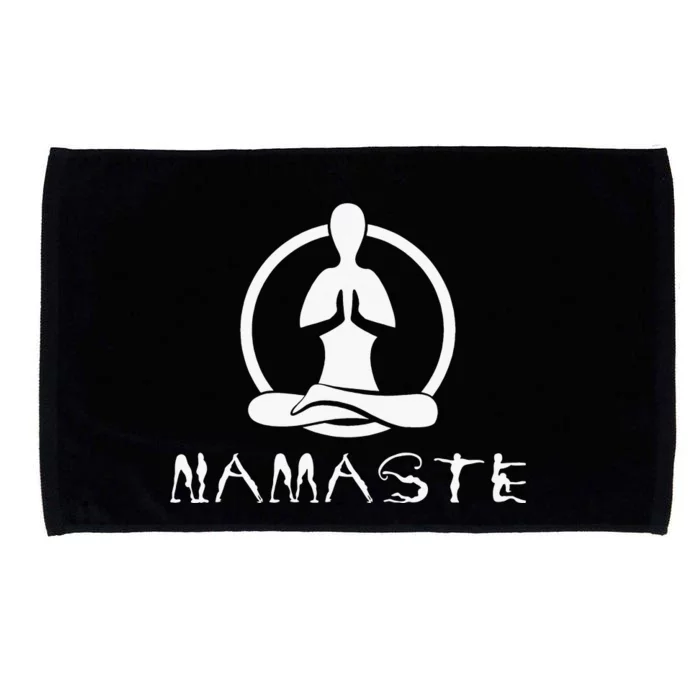 funny Workout Yoga Namaste Yoga Microfiber Hand Towel