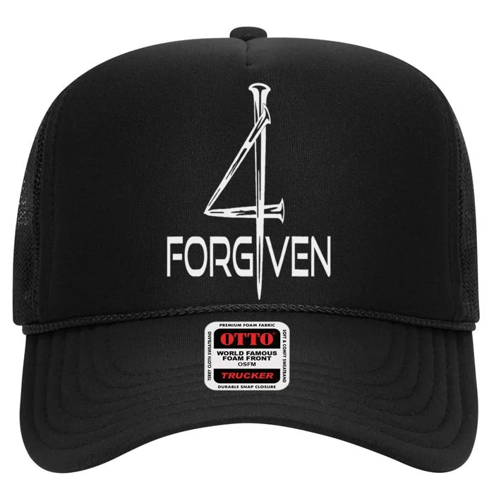 FORGIVEN x Christian High Crown Mesh Trucker Hat