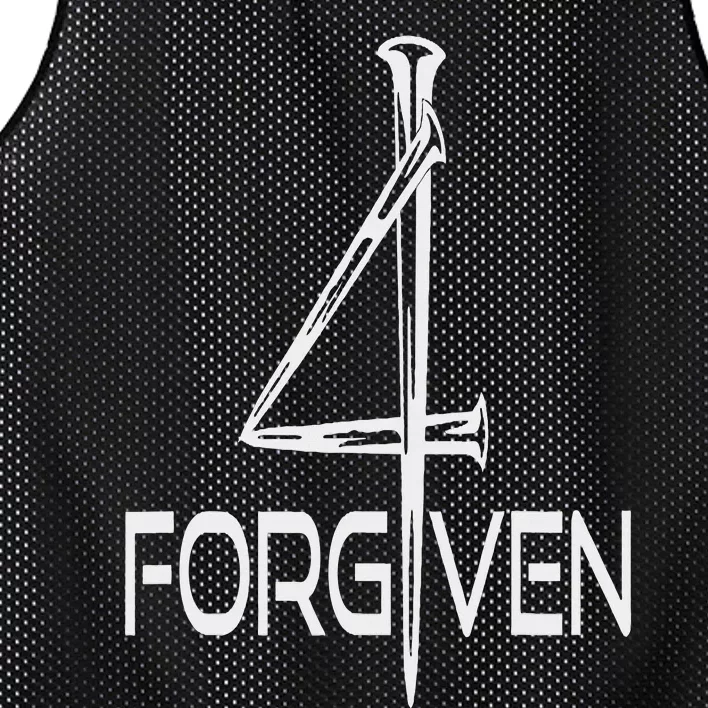 FORGIVEN x Christian Mesh Reversible Basketball Jersey Tank