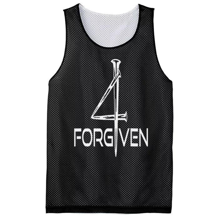 FORGIVEN x Christian Mesh Reversible Basketball Jersey Tank