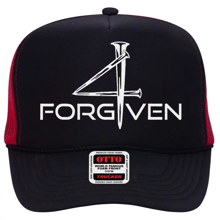 FORGIVEN x Christian High Crown Mesh Trucker Hat