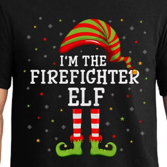 Firefighter Xmas Group Matching I'm The Firefighter Gift Pajama Set