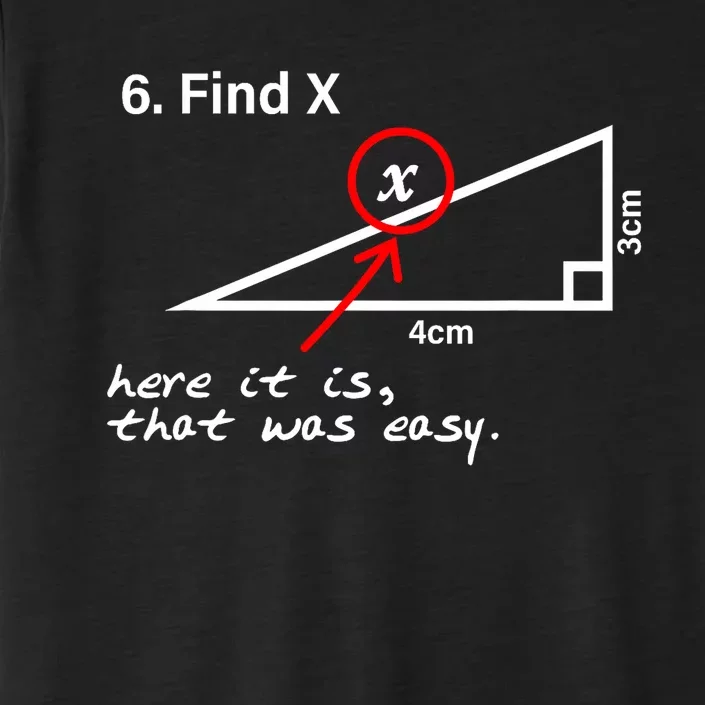 Find X Here It Is That Was Easy ChromaSoft Performance T-Shirt