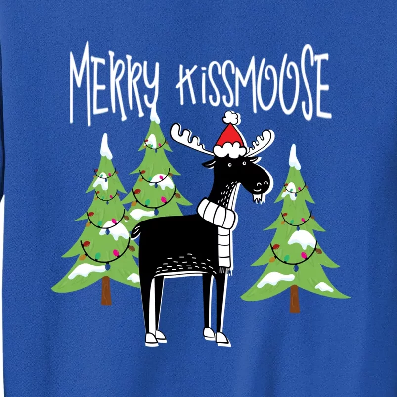 Funny Xmas Moose Pun Merry Moose Gift Clothes Gift Tall Sweatshirt