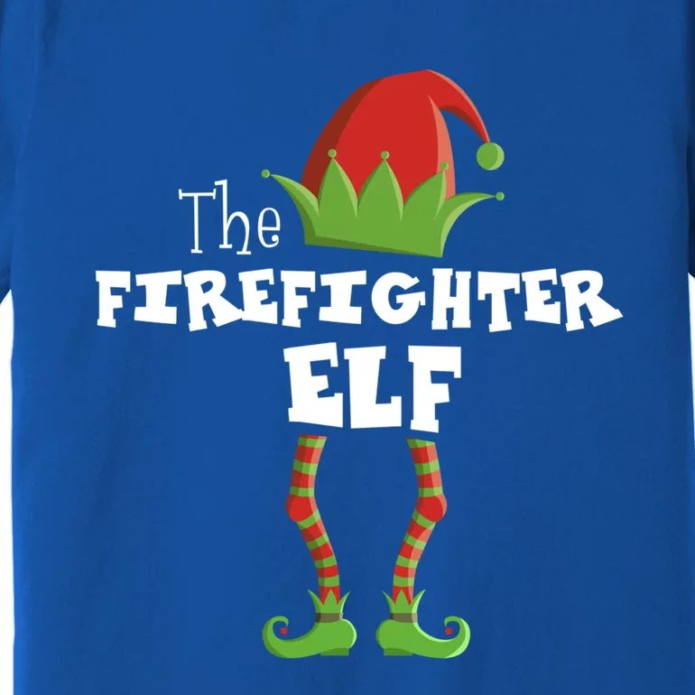 Firefighter Xmas Pajama Gift Premium T-Shirt