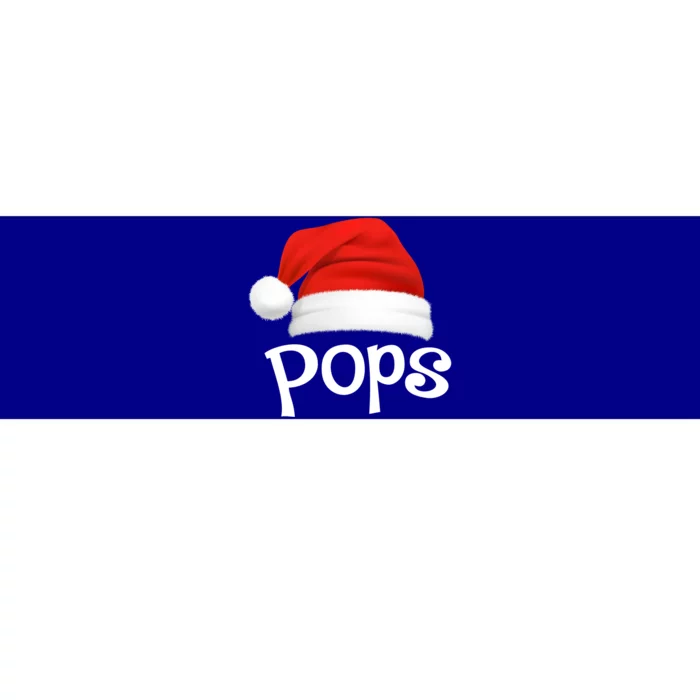 Funny Xmas Pajama Group Matching Pops Christmas Hat Gift Bumper Sticker