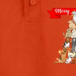 Funny Xmas Pajama For Dog Lovers Woofmas Cool Gift Dry Zone Grid Performance Polo