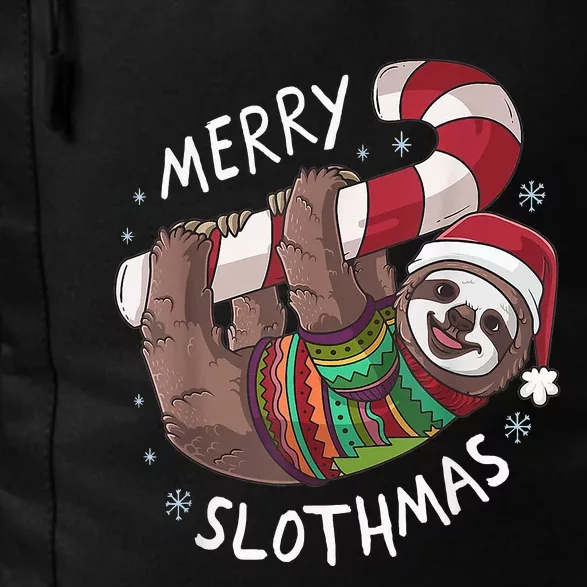 Funny Xmas Sloth Stocking Stuffer For Christmas Daily Commute Backpack