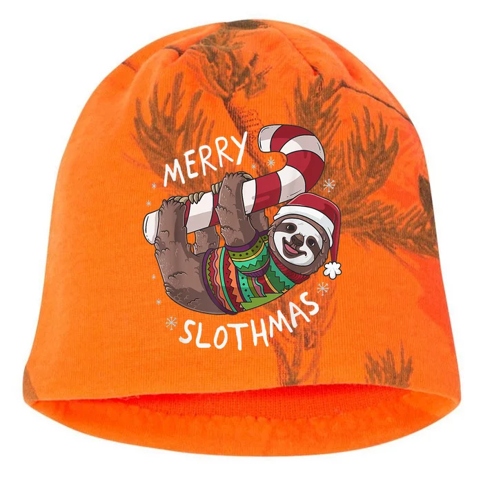 Funny Xmas Sloth Stocking Stuffer For Christmas Kati - Camo Knit Beanie