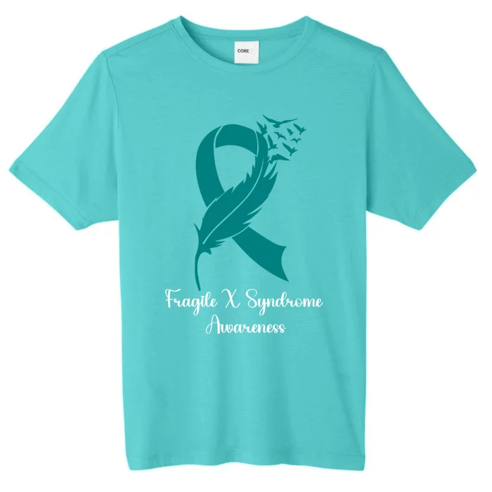 Fragile X Syndrome Awareness Family Wear Matching Support Gift ChromaSoft Performance T-Shirt