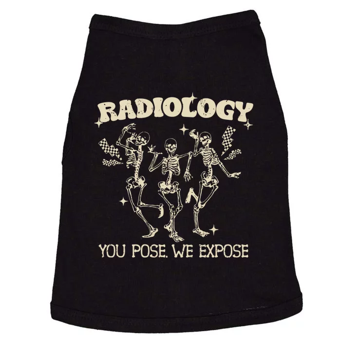 Funny Xray Tech Radiology Technologist Halloween Doggie Tank