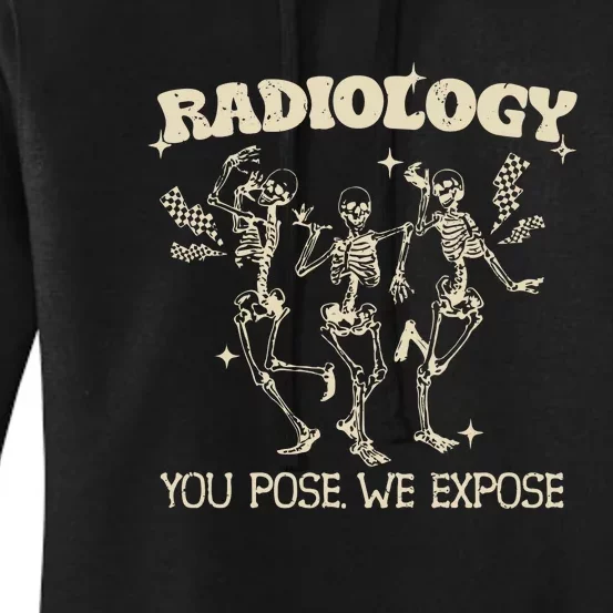 Funny Xray Tech Radiology Technologist Halloween Women's Pullover Hoodie