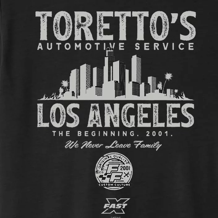 Fast X TorettoS Automotive Service Family ChromaSoft Performance T-Shirt