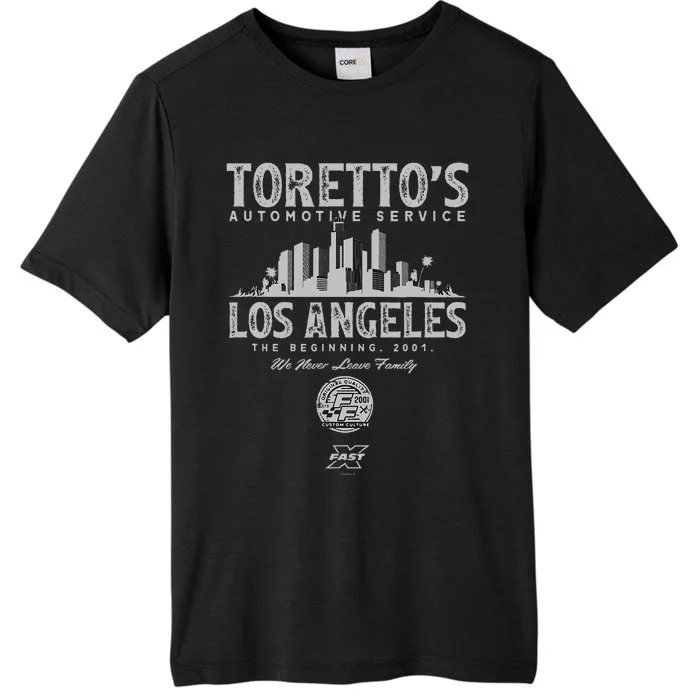 Fast X TorettoS Automotive Service Family ChromaSoft Performance T-Shirt