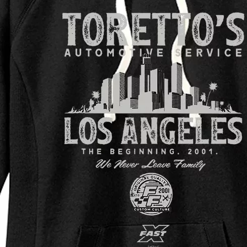 Fast X TorettoS Automotive Service Family Women's Fleece Hoodie