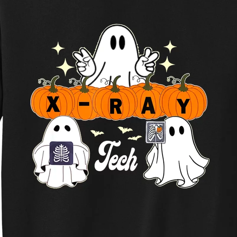 Funny Xray Tech Boo Crew Halloween Radiology Ghost Sweatshirt