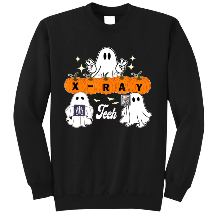 Funny Xray Tech Boo Crew Halloween Radiology Ghost Sweatshirt