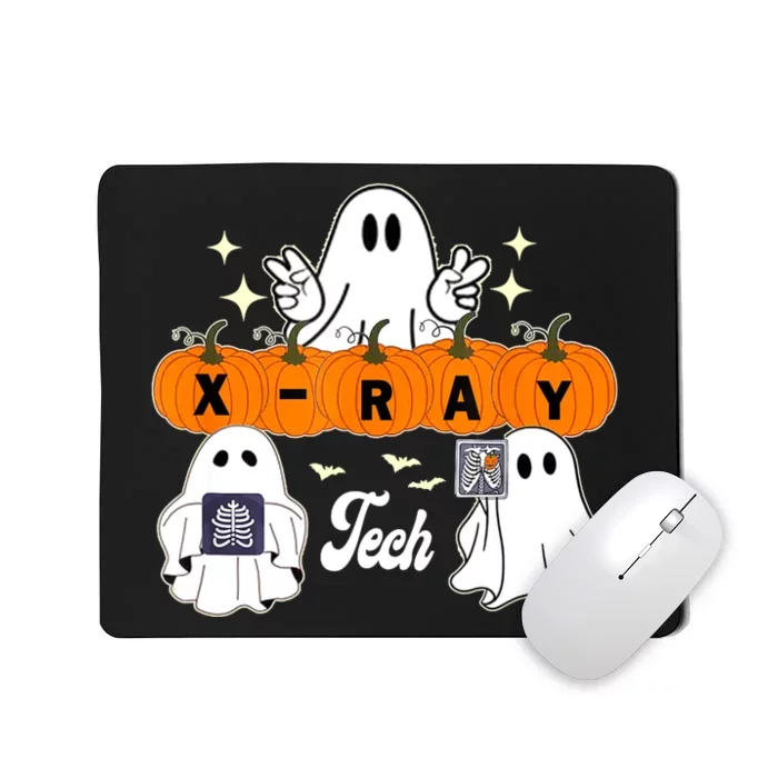 Funny Xray Tech Boo Crew Halloween Radiology Ghost Mousepad