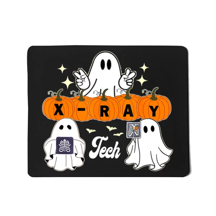 Funny Xray Tech Boo Crew Halloween Radiology Ghost Mousepad