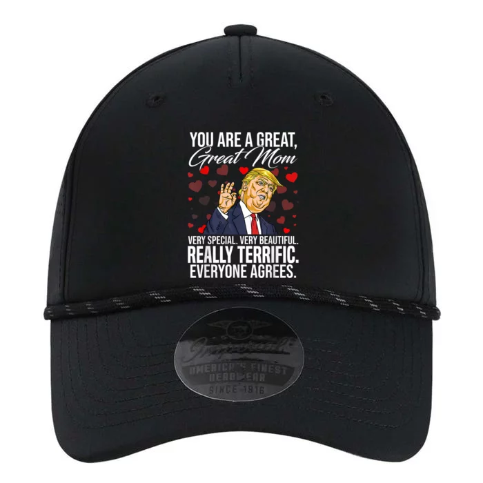 Funny You Are A Great Great Mom Support Trump Mother's Day Performance The Dyno Cap