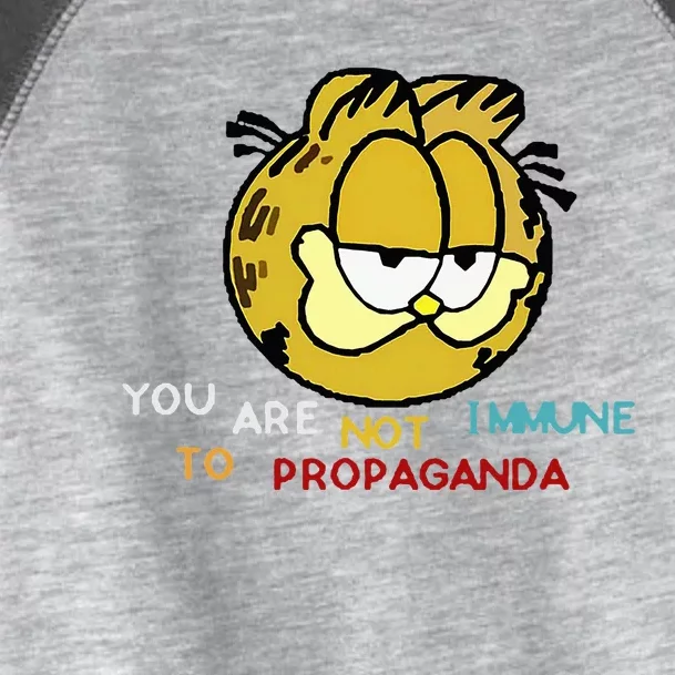 Funny You Are Not Immune To Propaganda Toddler Fine Jersey T-Shirt