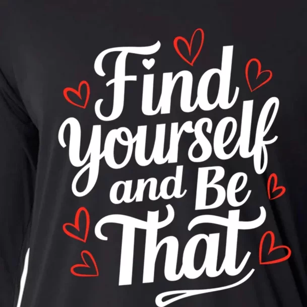 Find Yourself And Be That Find Inspirational Cooling Performance Long Sleeve Crew