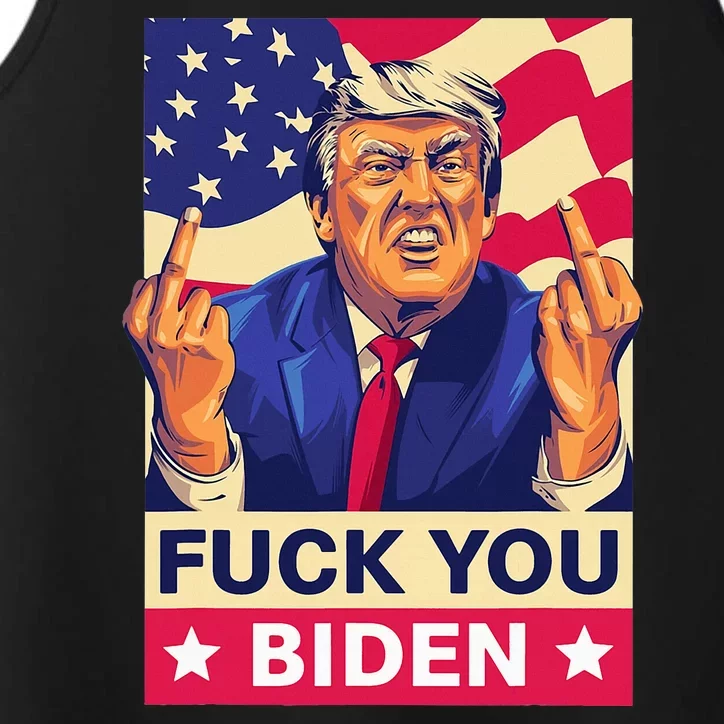 Fck You Biden Funny Trump Performance Tank